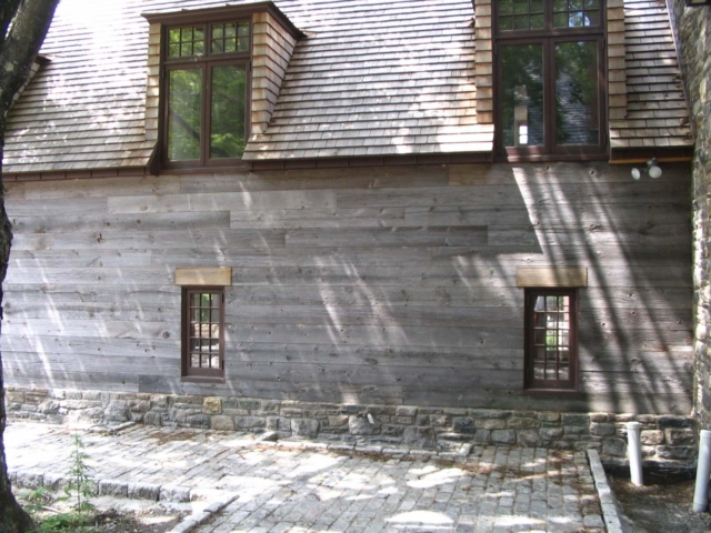Reclaimed Mixed Softwood Grey Barn Board Ship Lap Joint - Exterior Siding