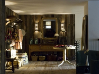 Reclaimed Mixed Hardwood Grey Board - Soho Hotel