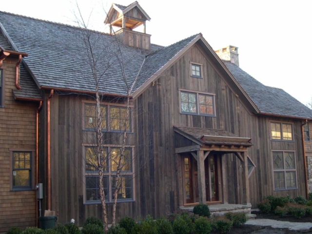 Reclaimed Mixed Softwood Brown Barn Board Ship Lapped - Exterior Siding