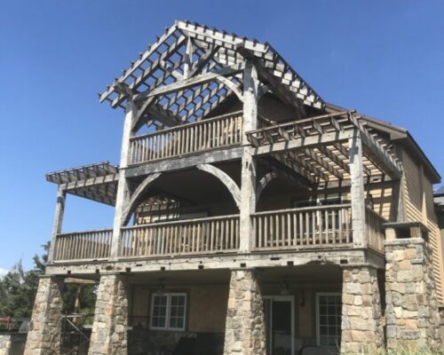 Hand Hewn Beams - Antique Material
