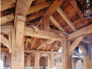 Reclaimed Hand Hewn Beams - Port Co Chere