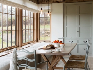 ANTIQUE-BEAMS-HAND-HEWN3 Reclaimed White Oak Rift Cut Flooring