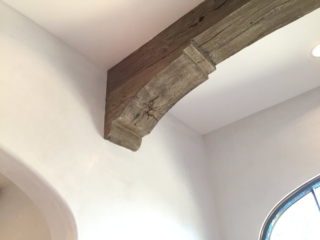Reclaiemd White Oak Corbel