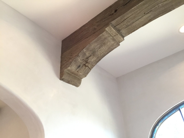 Reclaiemd White Oak Corbel