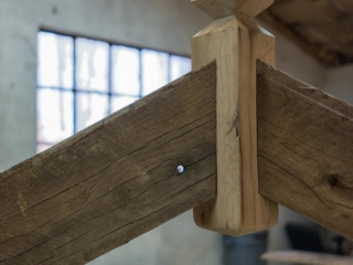 Reclaimed White Oak Finial