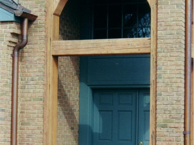 Reclaimed Douglas Fir Beams ReSawn Roughsawn - Entry