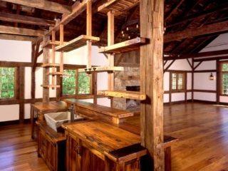 FLOORING-AND-STAIR-PARTS16 Reclaimed Chestnut Flooring Resawn from Beams