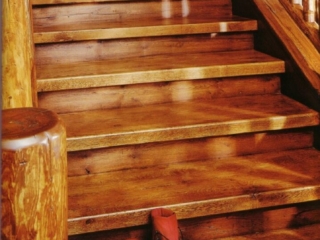 Reclaimed White Oak Stair Treads and Risers