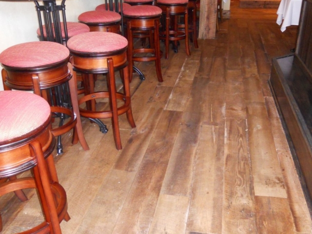 Reclaimed White Oak Natural Patina Circular Sawmark Flooring
