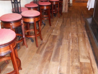 Reclaimed White Oak Natural Patina Circular Sawmark Flooring