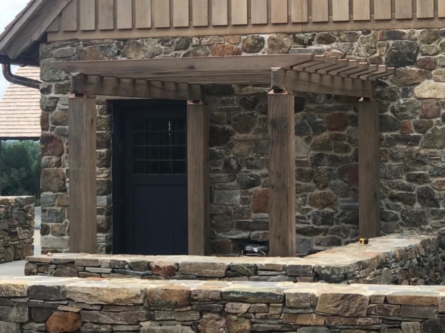 New White Oak 20 Beams S4S - Exterior Trellis