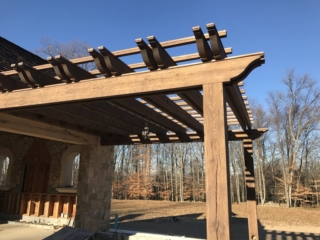 Reclaimed White Oak S4S Trellis