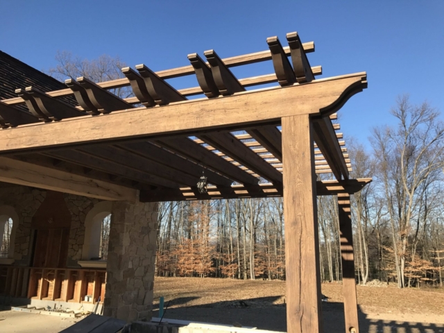 Reclaimed White Oak S4S Trellis