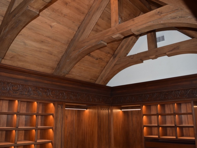 Reclaimed White Oak S4S Trusses