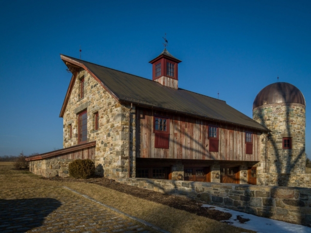 Exterior of Silo office