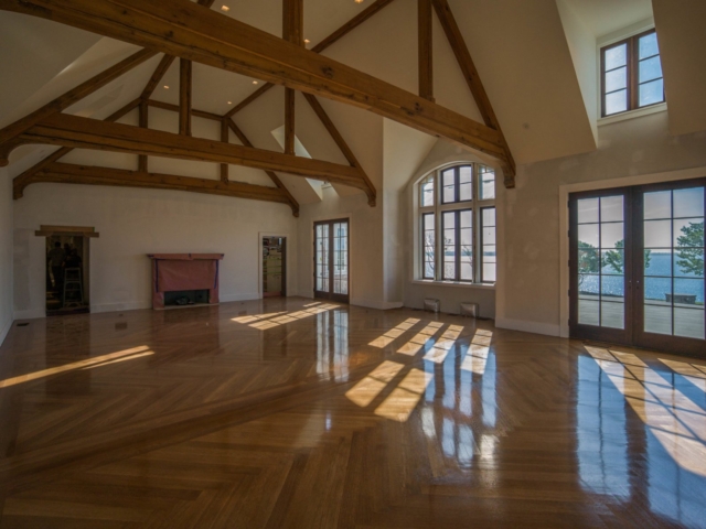Reclaimed White Oak S4S Trusses (with custom profile)