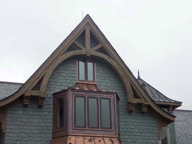 Reclaimed Mixed Softwood Curved Truss