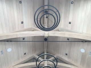 Douglas Fir Curved Bottom Trusses