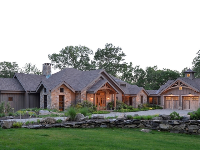 Douglas Fir Curved Bottom Trusses