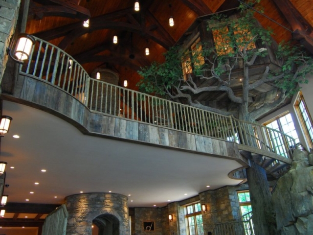 Douglas Fir Timber Frame Trusses Pool House