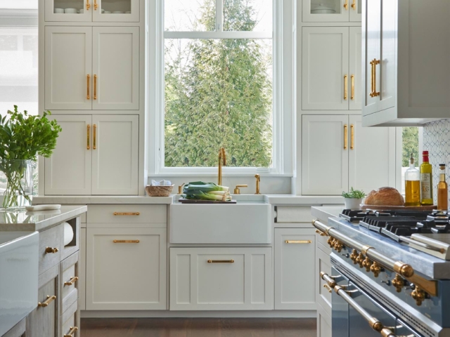 Reclaimed White Oak S4S Beams - Kitchen