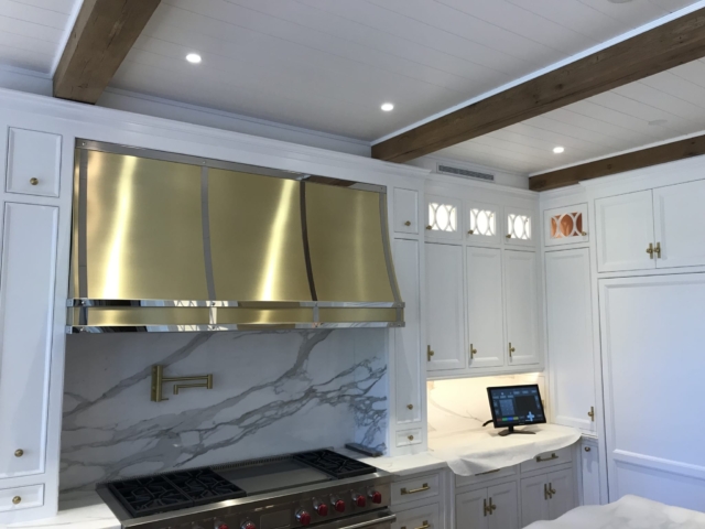 Reclaimed White Oak S4S Beams - Kitchen