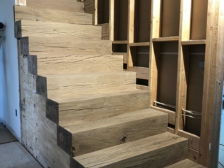 New White Oak 20 Beams S4S - Stair Treads