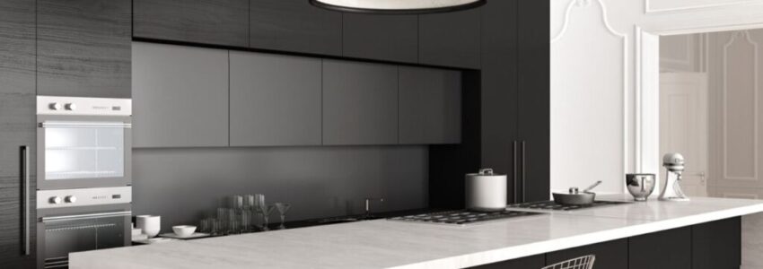 A kitchen with Muji interior design principles.