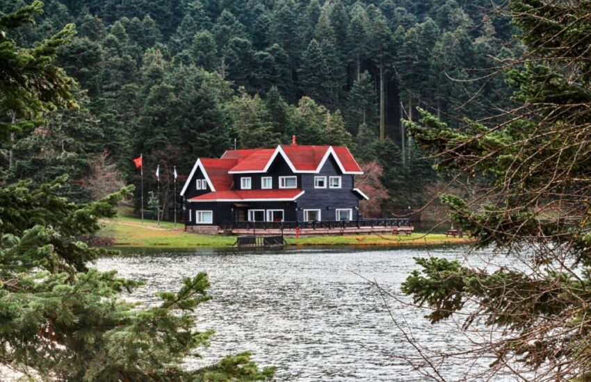 The house has a permanent wood foundation.