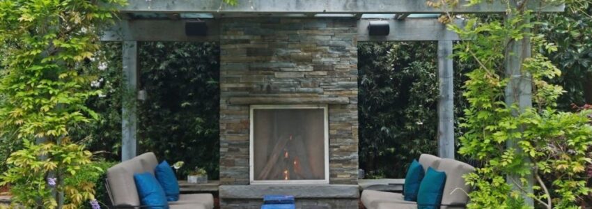 Outdoor fireplace plans.