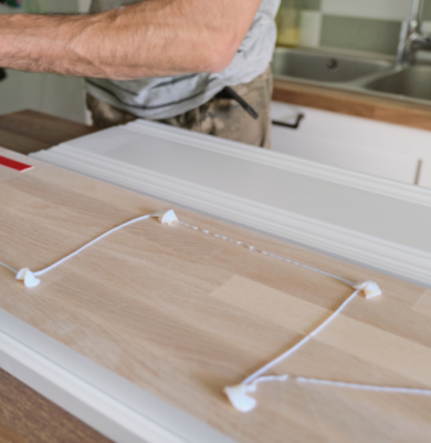 liquid nails vs wood glue A woodworker using wood glue instead of liquid nails.