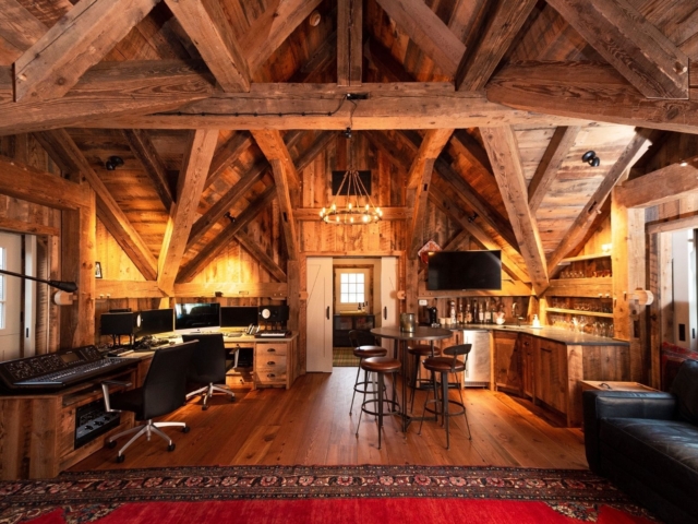 Reclaimed Mixed Softwood Timber Frame (with skip planed planking)