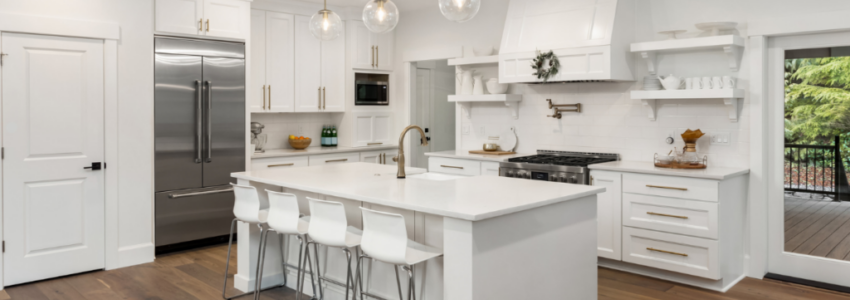 An example of a great kitchen design layout.