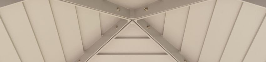 An example of a type of ceiling used in homes.