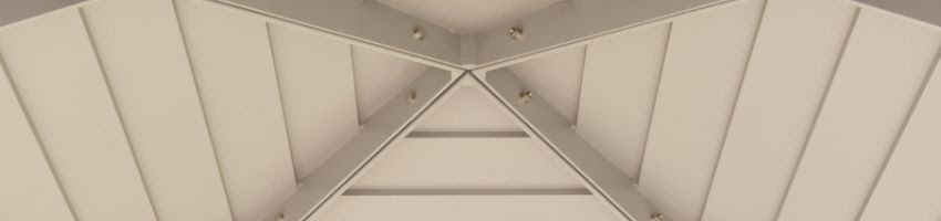 An example of a type of ceiling used in homes.