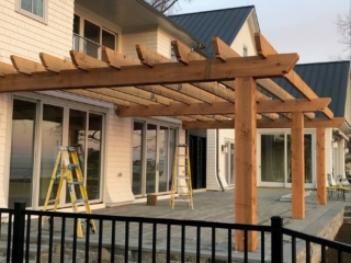 Western Red Cedar Appearance Grade Pergola