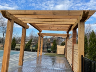 Western Red Cedar Appearance Grade Pergola