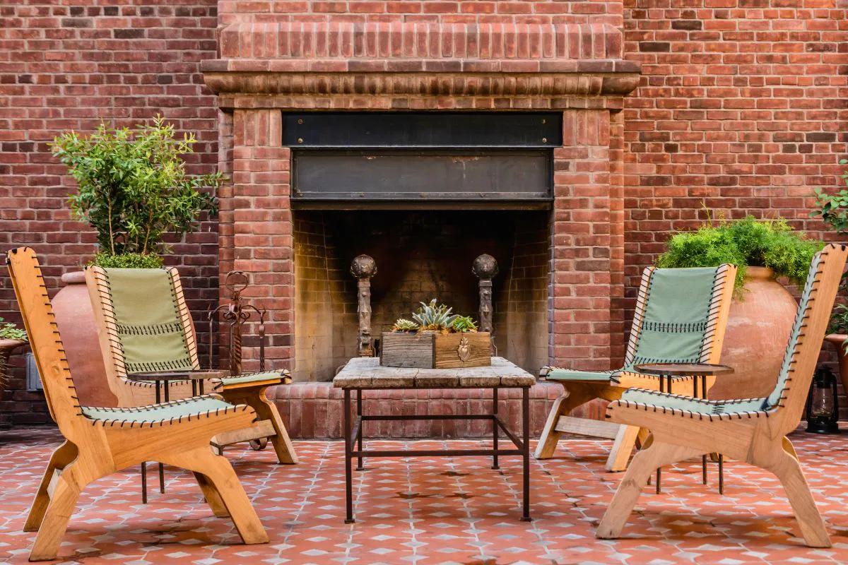 A DIY outdoor fireplace creates a centerpiece for year-round entertainment and increases your home’s value.