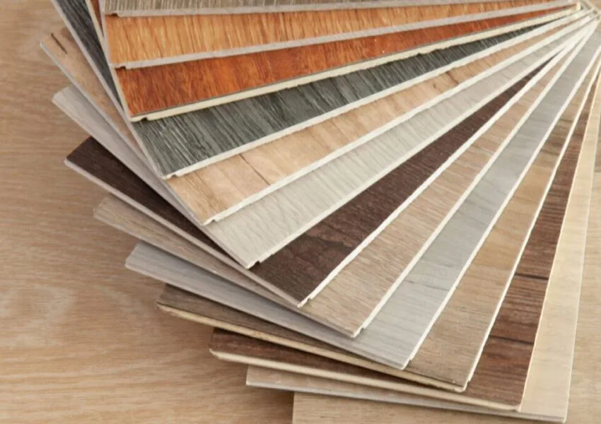 Different types of wood floor texture.