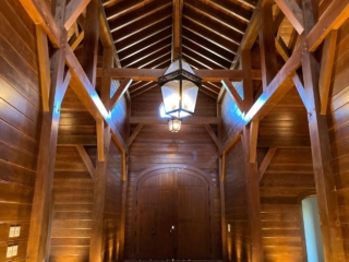 Douglas Fir RFKD Timber Frame Horse Barn