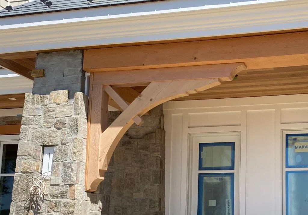 Douglas Fir Select Structural Grade Brackets - Exterior Brackets