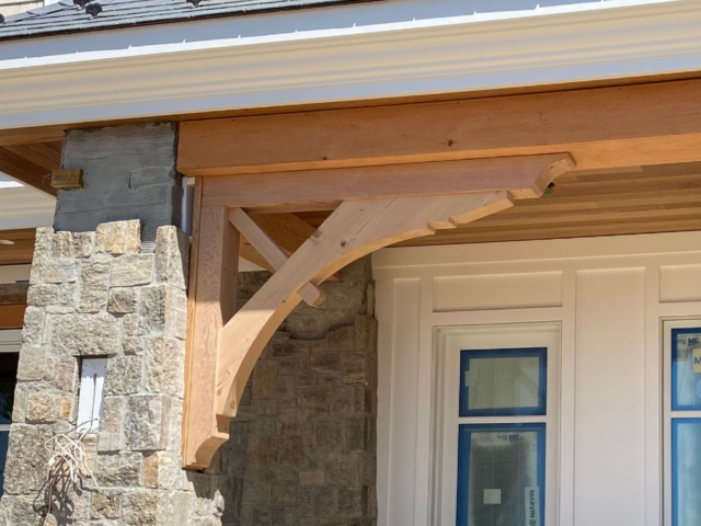 Douglas Fir Select Structural Grade Brackets - Exterior Brackets