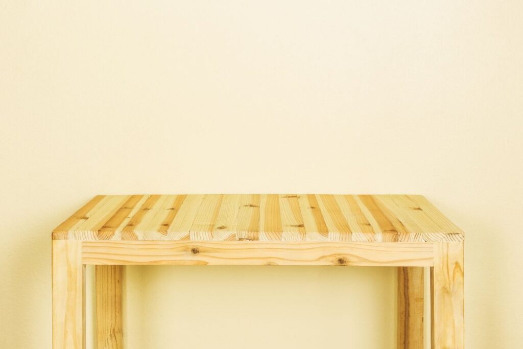How to Clean a Sticky Wooden Table