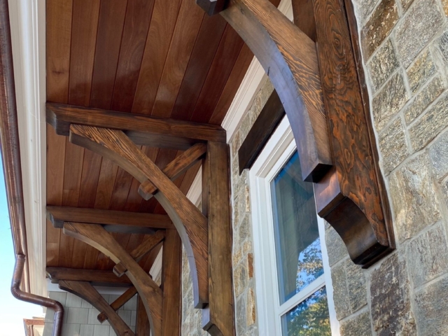 Douglas Fir Select Structural Grade Brackets - Exterior Brackets