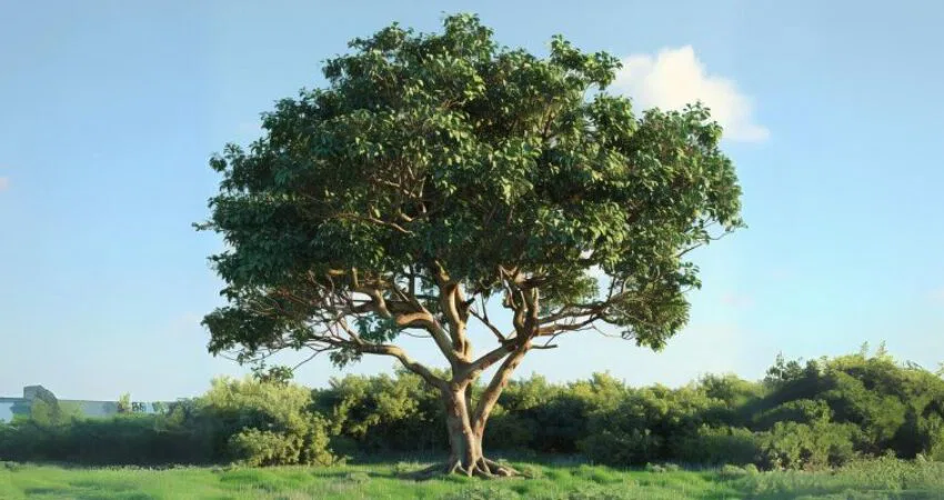 Dalbergia Melanoxylon, commonly known as African Blackwood, is a remarkable tree native to the dry regions of Africa. This tree stands out for its striking appearance, featuring spiny shoots, gray bark, and white flowers that add to its allure.