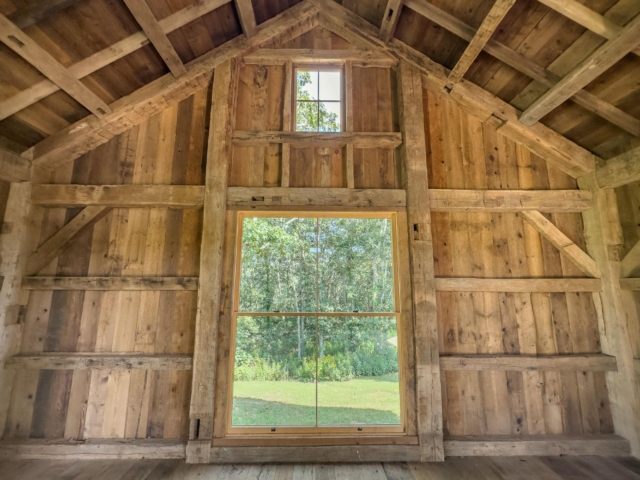 Reclaimed Mixed Softwood Brown Barn Board Natural Edges - Garage Barn
