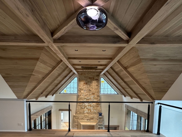New White Oak 20 Beams S4S with Ceiling Planking