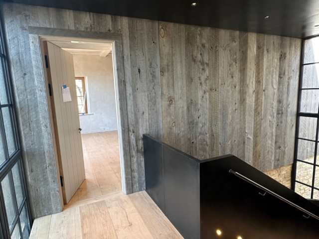 Newly Aged Grey Board Shiplapped - Interior Wall Cladding