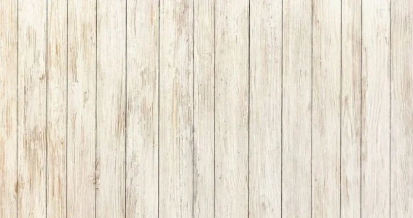 A wood that has a natural look with a white wood stain.