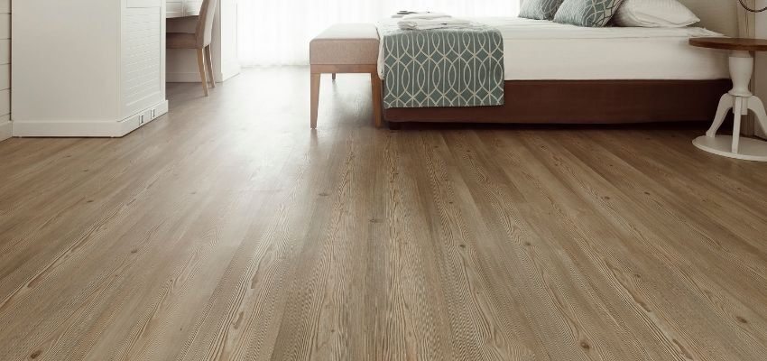 You can utilize bleach to eliminate a stain or refresh a space. When using bleach on hardwood floors, it lightens the wood's color and evens out its appearance.
